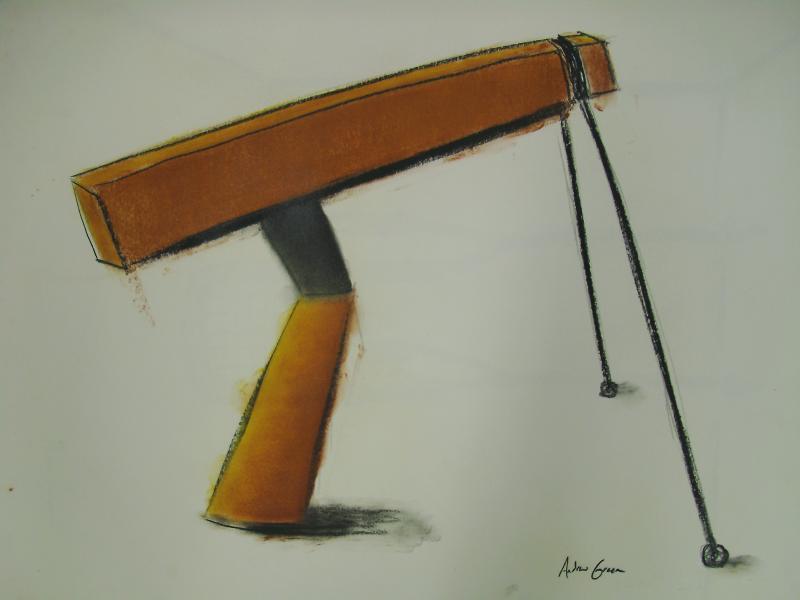 Restrained sketch - Andrew Green Sketches