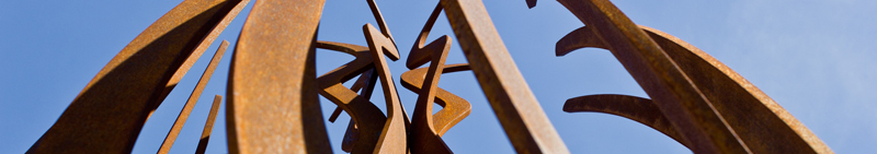 Andrew Bellatti Green - Sculpture Auditorium Shores Austin - Cyclical Interplay